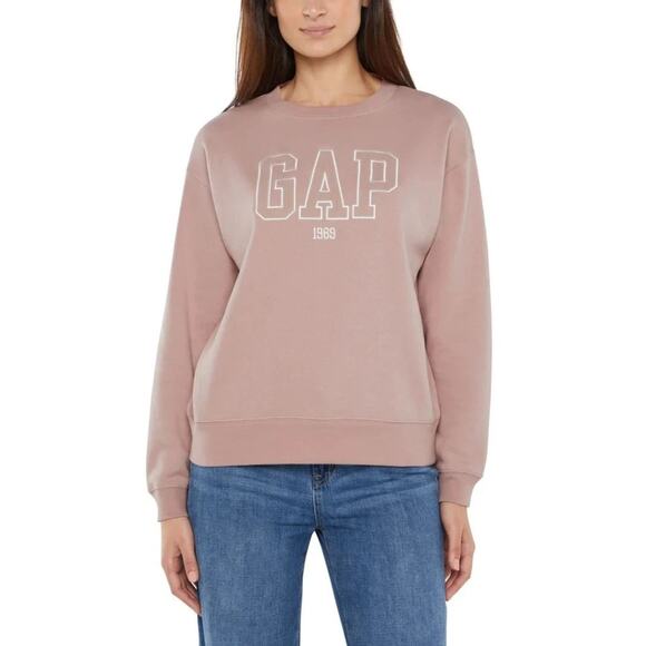 Gap Women's Logo Crewneck Sweatshirt (Size M) NWT - Picture 1 of 11
